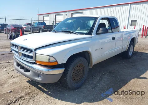 2002 Dodge Dakota Slt from USA, damaged, VIN 1B7GL42X72S512904